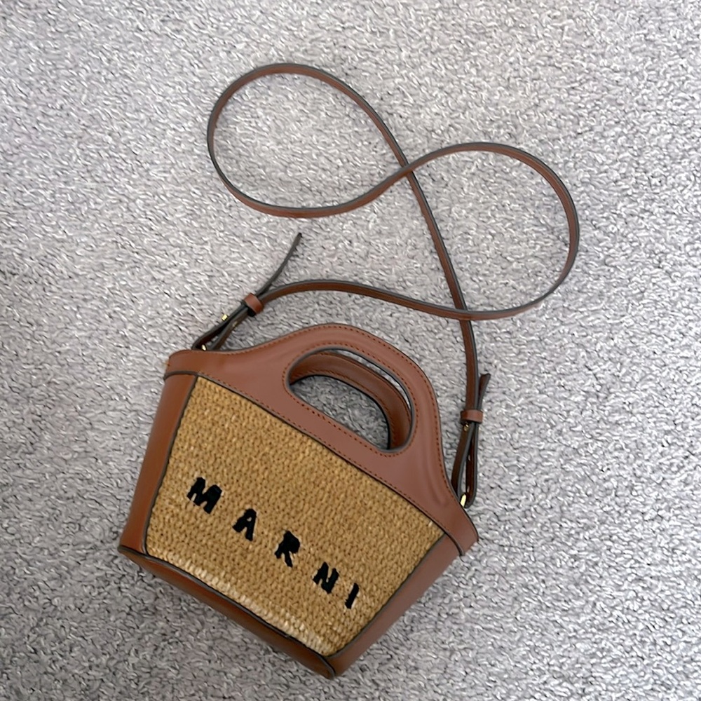 Designer inspired Raffia Mini Bag